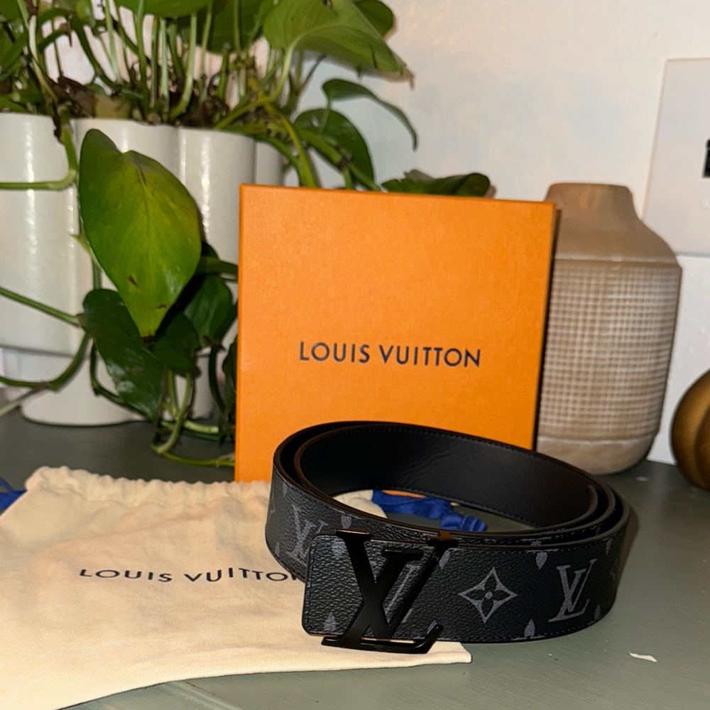 Black Monogram Belt by Louis Vuitton - Picture 2 of 14